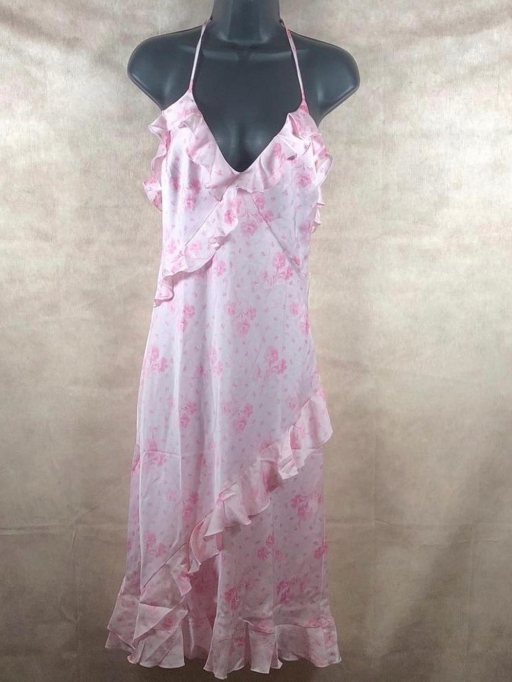 LoveShackFancy x VS Pink Babydoll Fairy Floral Ruffle Midi Wedding Guest‎ Dress